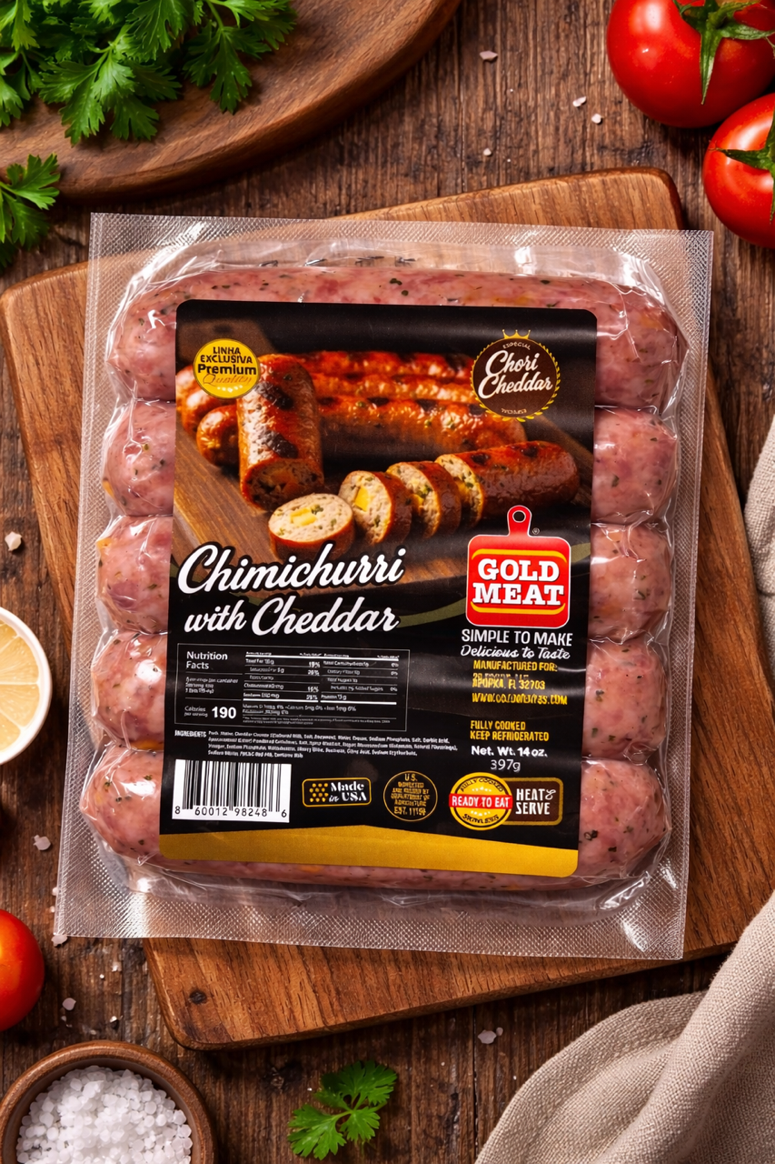 Chori Cheddar — Fully Cooked from Gold Meat