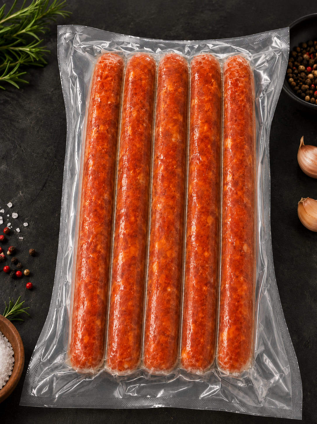 Thin Calabresa Sausage — Food Service — Bulk Packs from Gold Meat